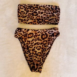 Cheetah Print Frankies Bikini